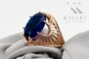 Sapphire Original Vintage 14K Rose Gold Ring Vintage style vrc003r
